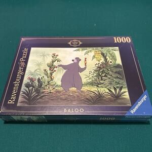 Ravensburger Disney Treasures  Puzzle Baloo 1000 Piece Jungle Book New Sealed